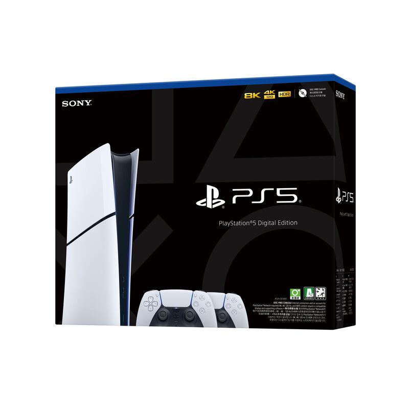 SONY Playstation 5 Digital Edition &ndash; Two Dualsense Wireless Controllers Bundle ASIA-00480-image 2