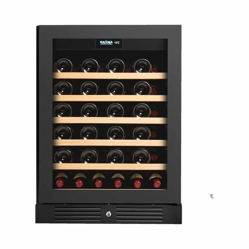 KADEKA Wine Chiller - Matt Black (46 Bottles) (right Opening) KSP46TR-image 1