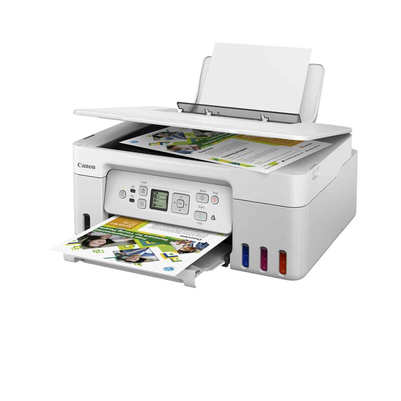 CANON All In One Inkjet Printer G3770 WHITE-image 5