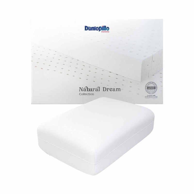 DUNLOPILLO Pure Serenity Pillow - Soft - 100% Pure Natural Latex NATURAL DREAM-image null