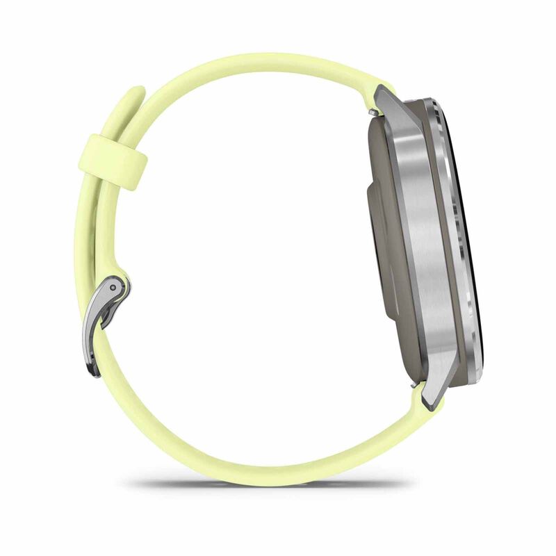 GARMIN Venu 4 - 45mm Silver With Citron Band GM-010-03014-42-image 4