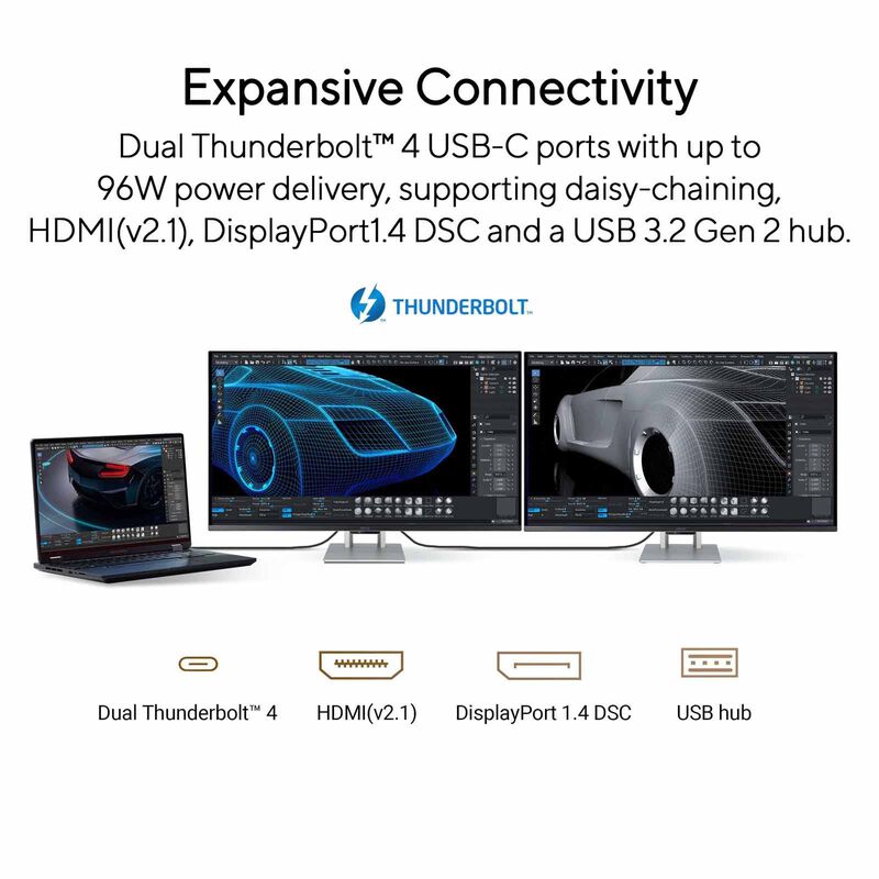 ASUS 26.5in Proart 4k 240hz Monitor PA27UCDMR-image 2