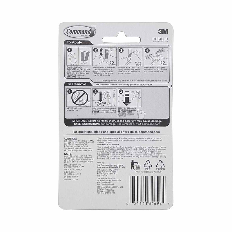 3M COMMAND Clear Small Refill Strips 17024CLR-image 8