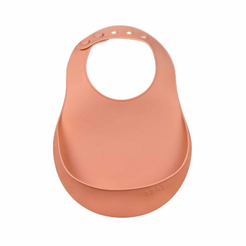 BEABA Bib - Terracotta (online) SILICONE-image 1