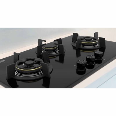 WHIRLPOOL 88cm 3 Burners Built-in Lpg Gas Hob Tempered Glass Surface (exclude Installation) GWG8830LS