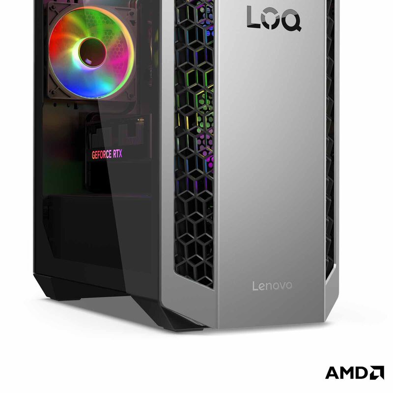 LENOVO Amd Ryzen 7 8745hx 32gb Ram Rtx 5060 1tb Ssd Win 11 Home LOQ TOWER 26ADR10 91DF007WST-image 2