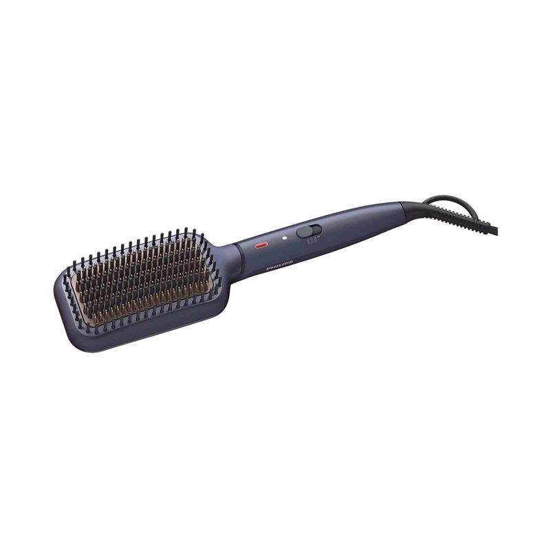 PHILIPS Heated Straightening Brush BHH885/00-image 1