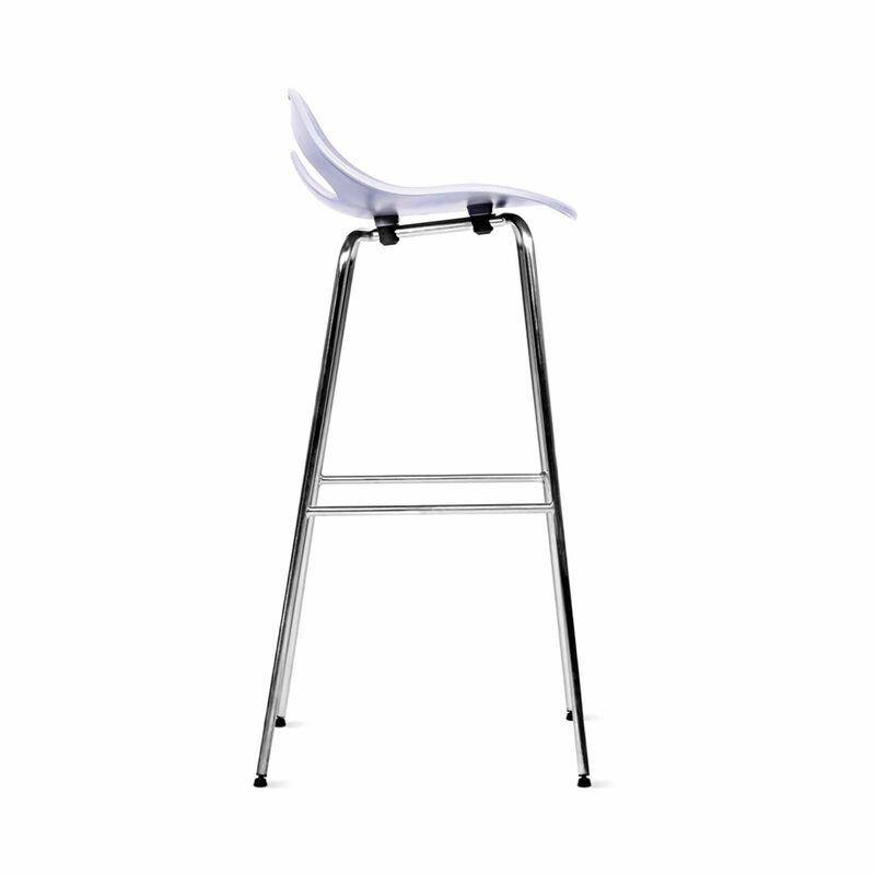 PHOENIX Cocktail High Bar Stool Carrara White 47 X 46 X 96 H Cm COCKTAIL-image 4