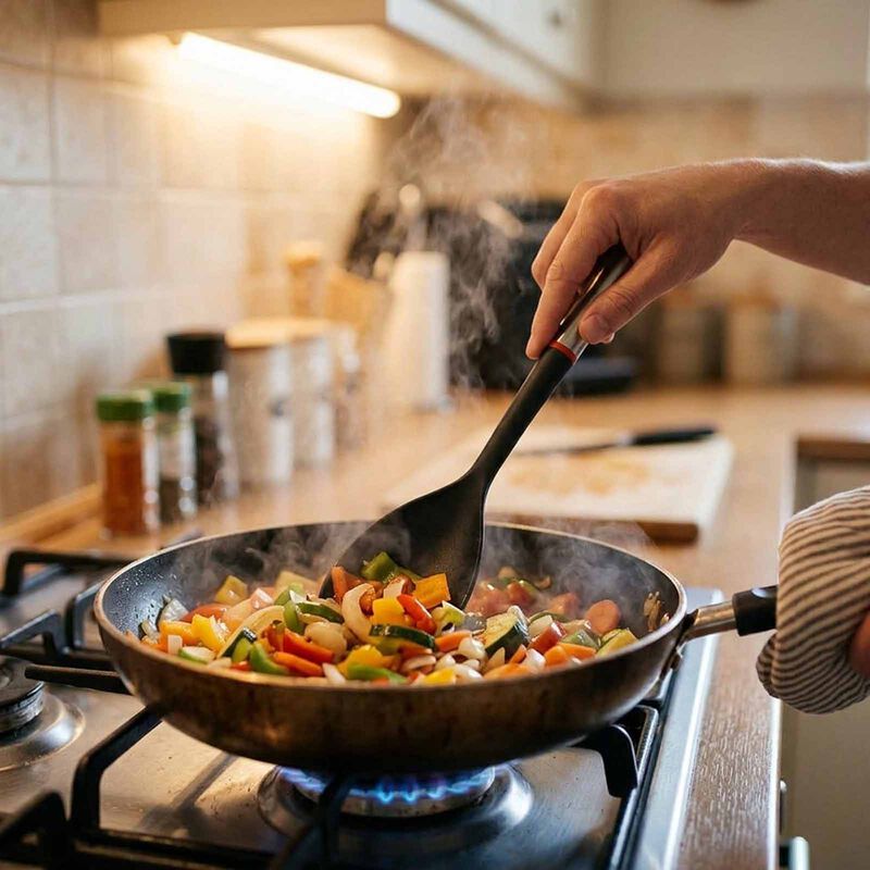 SAFICO PRO Fibreglass Nylon Cooking Spoon L35cm 105SF-02-00869-image 4