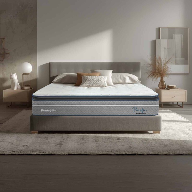 DUNLOPILLO King Bedframe With Mattress BEDFRAME WITH PACIFIC MATTRESS-image 2
