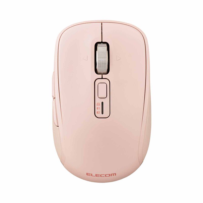 ELECOM Dual Mode Wireless Blueled Silent Mouse 8 Buttons Pink M-MY50MBSPN-image 1