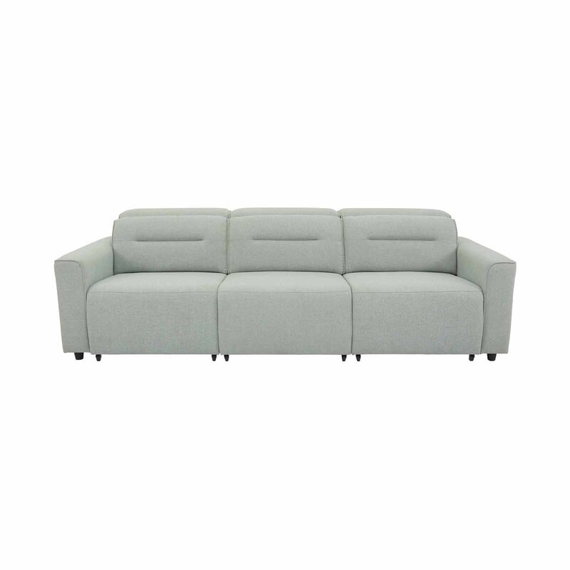 SOLOTTI 3 Seater Sofa (fab) Electric Extendable Green MIRA-image 1
