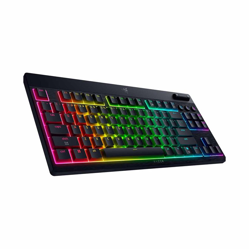 RAZER Blackwidow V4 Low-profile Tenkeyless Hyperspeed (green Clicky Switch) - Us Layout - Frml RZ03-05450500-R3M1-image 4