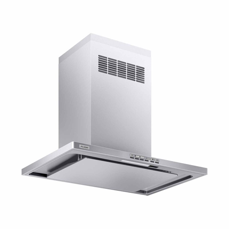 FUJIOH 90cm Made In Japan Patented Oil Smasher Chimney Hood - Silver Metallic (exclude Installation) FR-CL1890 R SV-image 3