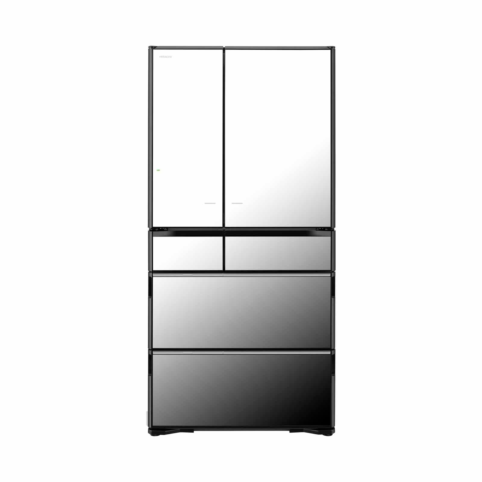Shop HITACHI 6 Door Fridge (729l) - Crystal Mirror R-ZXC740WS-X in