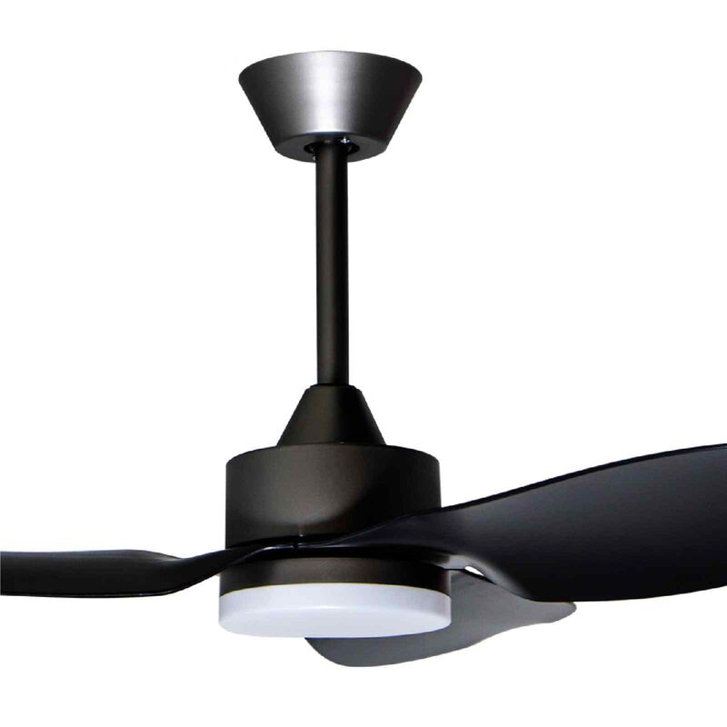 D'FAN 46 In Dc Ceiling Fan With Light (black) SPACE46-BK-image 4
