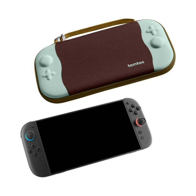 TOMTOC Fancycase-g05 Switch 2 Slim Case - Chocomint G05S3Y2-image 2