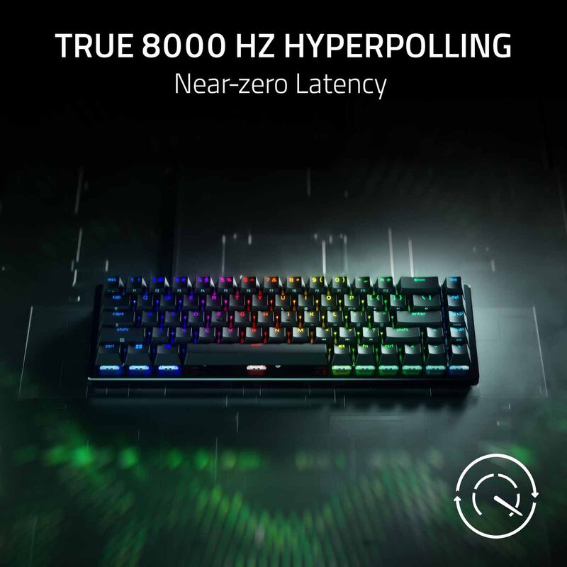 RAZER Huntsman V3 He Magnetic Mini 65% 8khz - Hall Effect Magnetic Esports Keyboard - Us Layout - Frml RZ03-05930100-R3M1-image 12