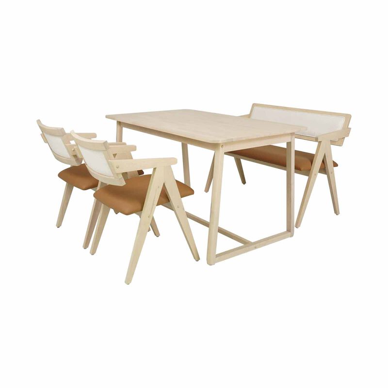 4 Piece Dining Set RIDGE-image 4