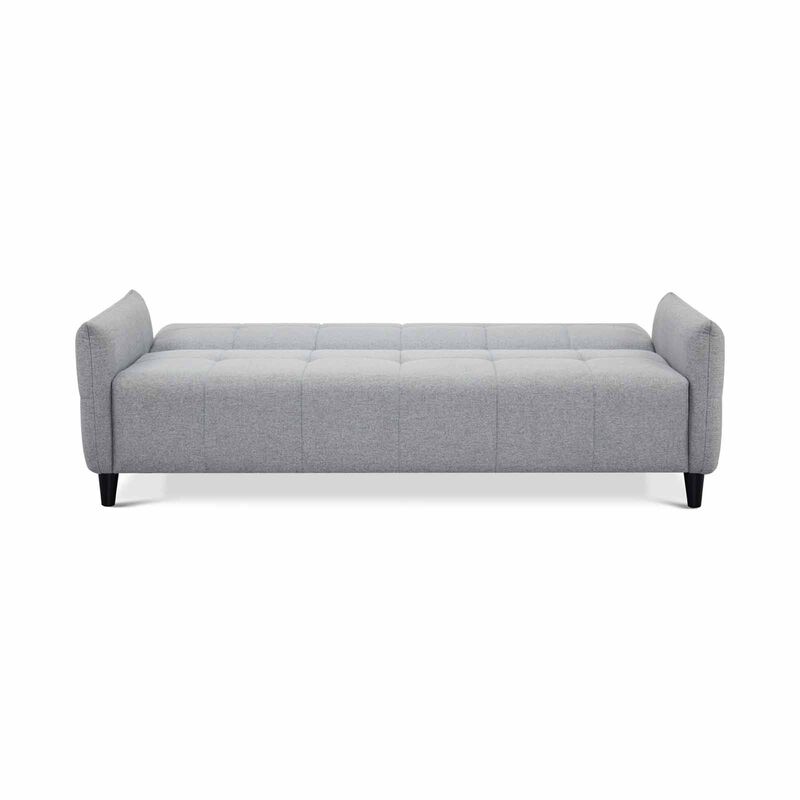 Sofa Bed With Storage Grey BERYL-image 5