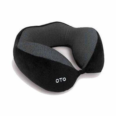 OTO Neck Relaxar Portable Neck Pillow - Black NR-103 - BLACK