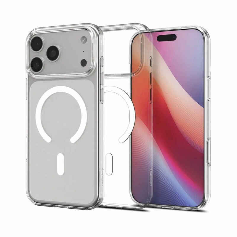SPIGEN Iphone 17 Pro Liquid Crystal Magfit Clear White ACS10396-image 1
