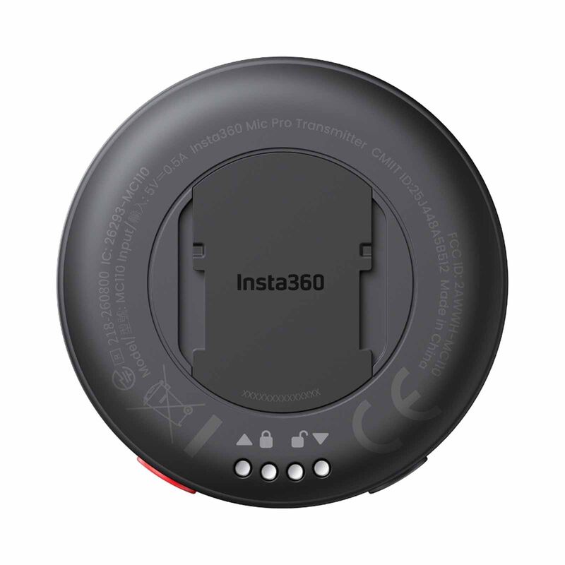 INSTA360 Mic Pro Transmitter Graphite Black MIC PRO03-image 6