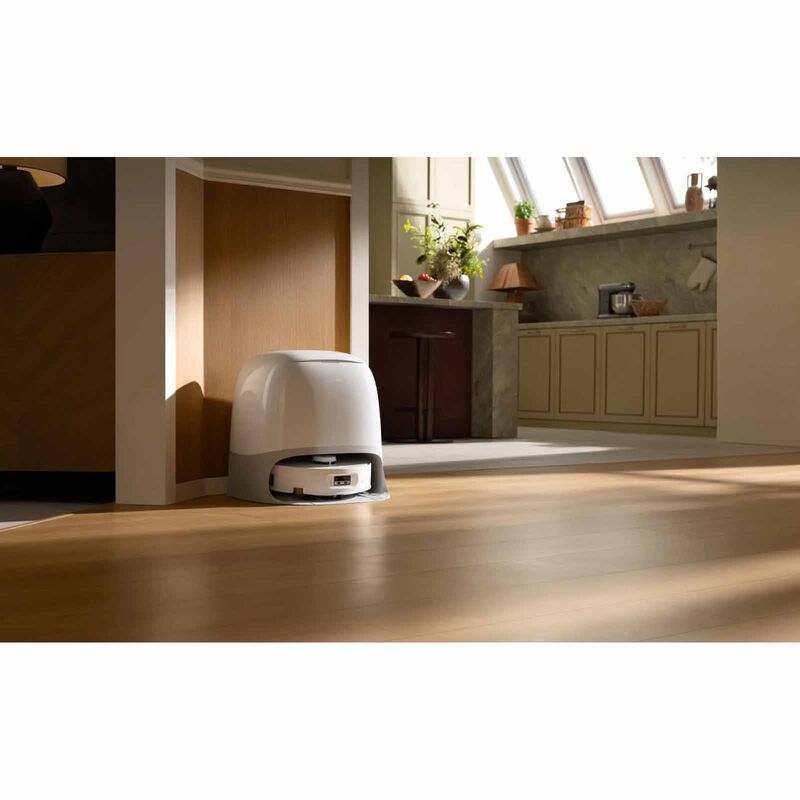 ROBOROCK Wet & Dry Robot Vacuum Cleaner - White QREVO CURV 2 FLOW-image 3