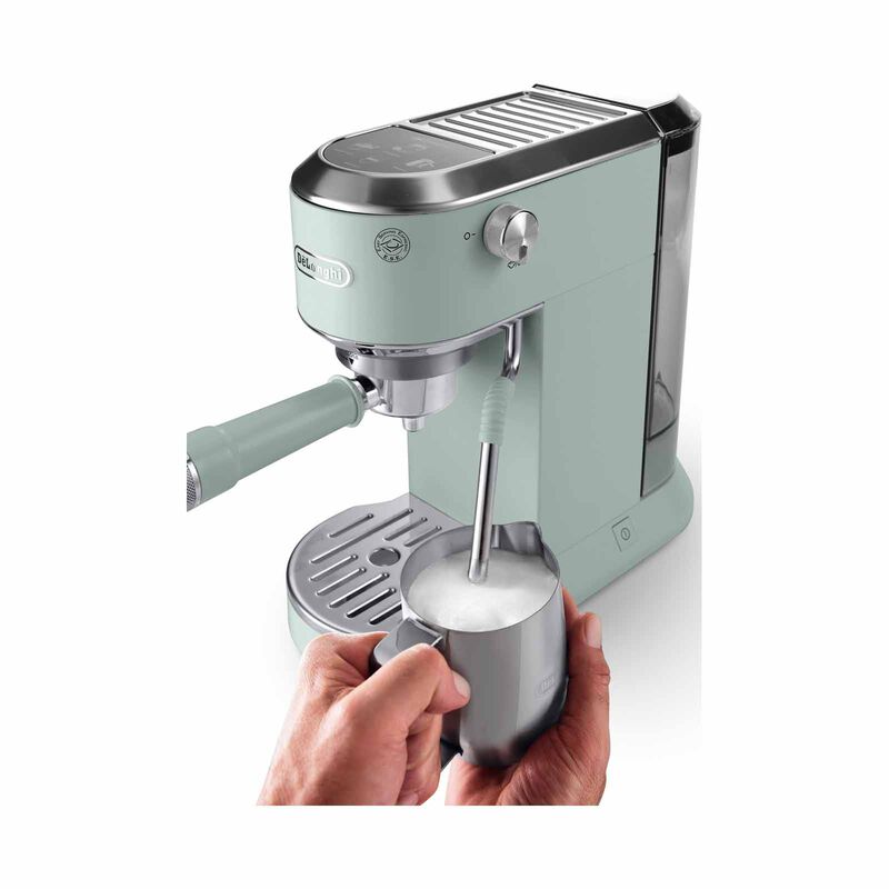 DELONGHI Dedica Duo Manual Coffee Maker - Green EC890.GR-image 4