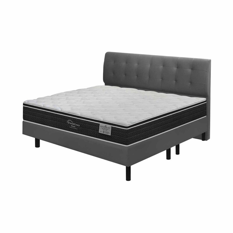 KINGKOIL Cloudcozy Soul Queen Size Mattress W/ss193 Storage Divan And Headboard CLOUDCOZY SOUL-image 2