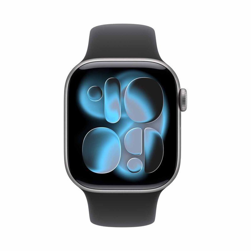 APPLE Watch Series 11 Gps 42mm Space Grey Aluminium Case With Black Sport Band - M/l MEQX4X/A-image 4