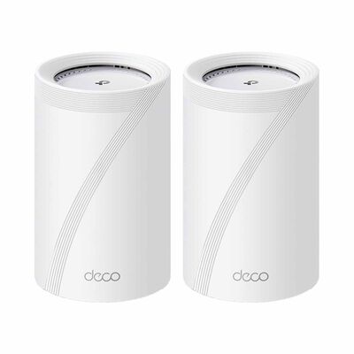 TP LINK Be14000 Tri-band Whole Home Mesh Wifi 7 System DECO BE68 (2-PACK)