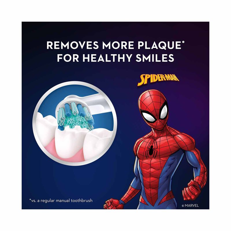 ORAL-B Electric Toothbrush - Spiderman D 12513K-image 3