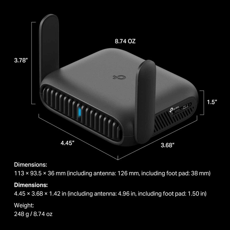 TP LINK Be3600 Wi-fi 7 Travel Router TL-WR3602BE-image 12