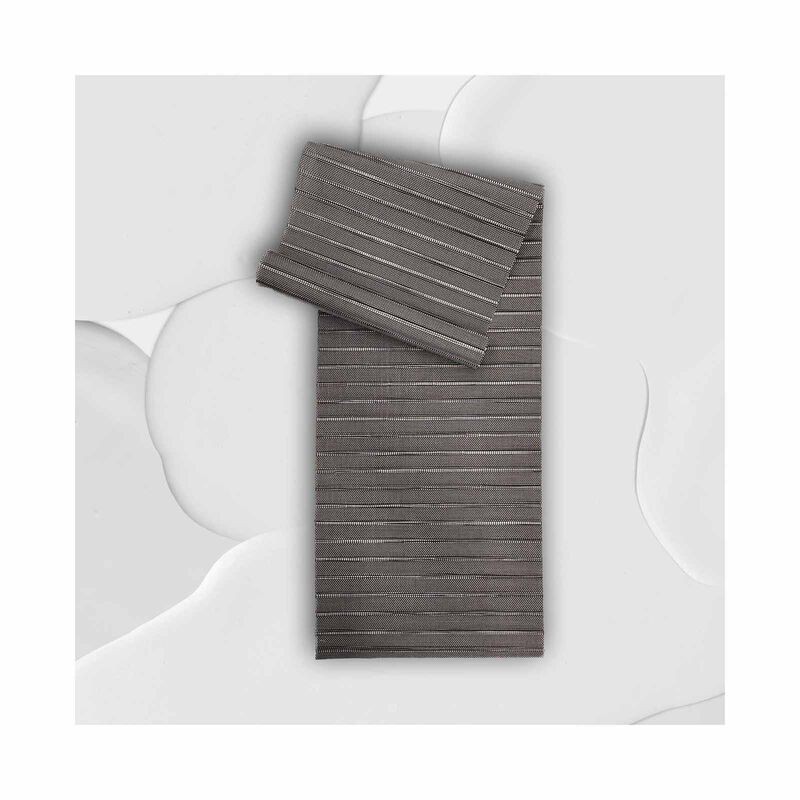 RAPEE Corru Tablerunner Smoke (online) CORRUTRSMK-image 1