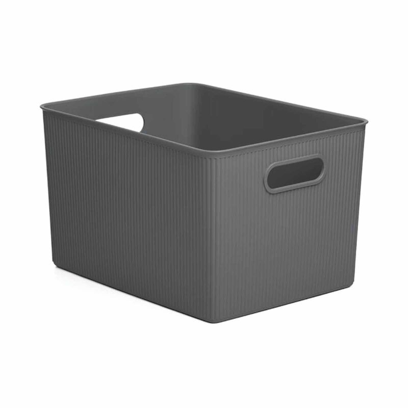 TATAY Storage Basket Xl 22l Baobab Grey T0104.14-image null