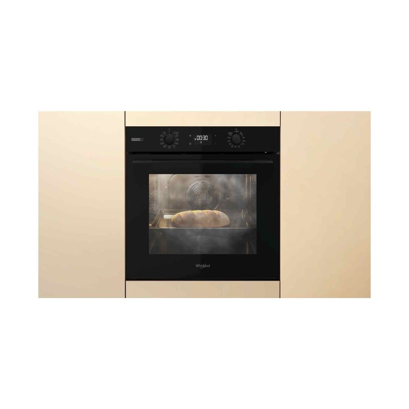 WHIRLPOOL 71l W Collection Gentle Steam Built-in Oven W4 OMSK58RU1SBA-image 2