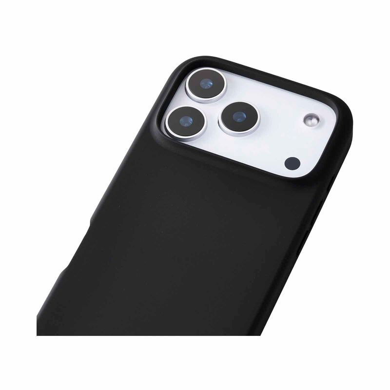 ELECOM Iphone 17 Pro Hybrid Case Silicone Color Type PM-A25CHVSCCBK-image 6