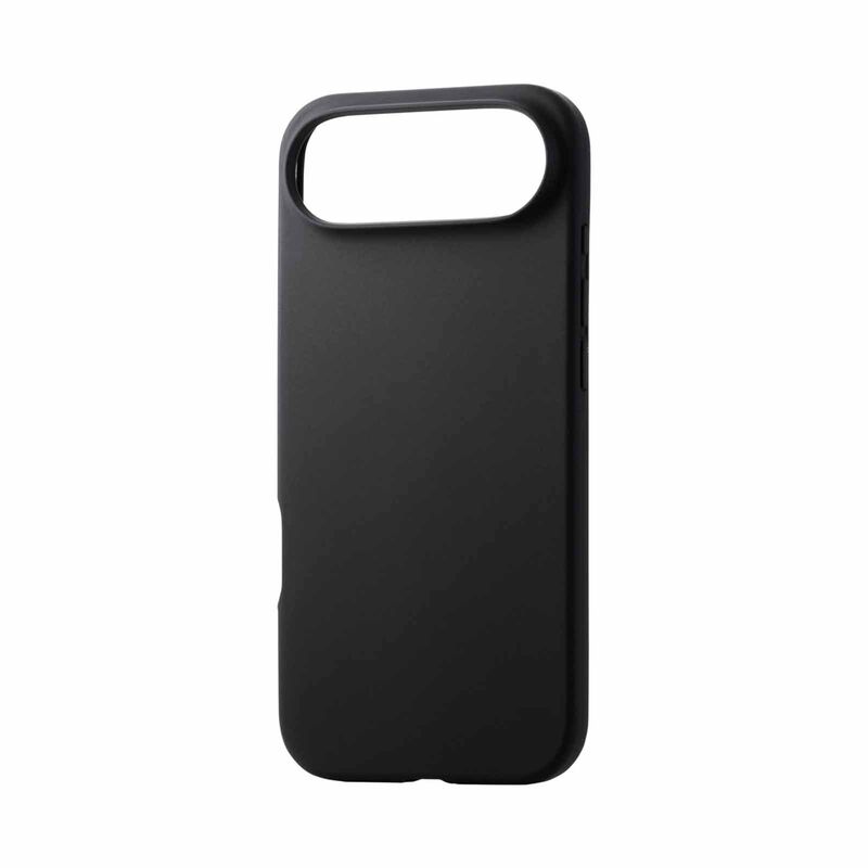 ELECOM Iphone 17 Air Hybrid Case Silicone Color Type PM-A25BHVSCCBK-image 1