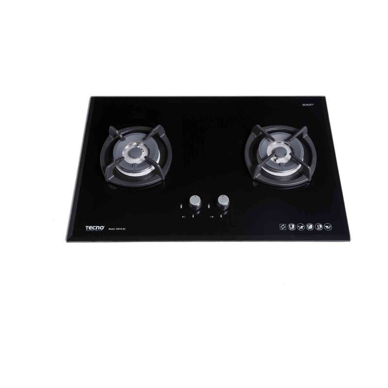 TECNO 2 Burners Glass Hob (exclude Installation) T 28TGSV-image null