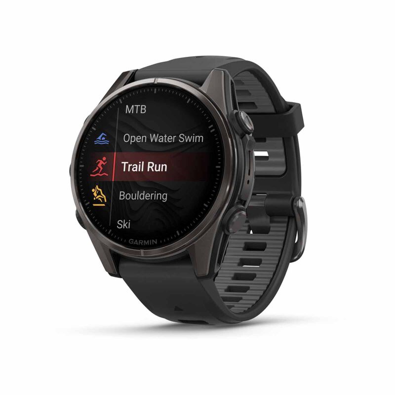 GARMIN Fenix 8 43mm Sapphire Amoled Edition, Carbongray_black,black/pebblegray GM-010-02903-28-image 2