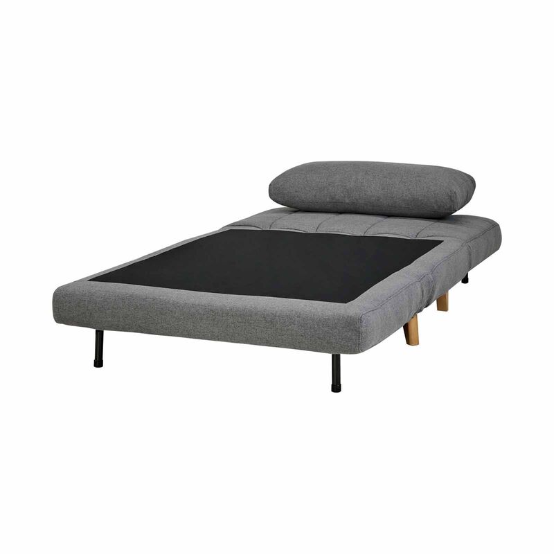 Single Sofa Bed Grey TESSA-image 9