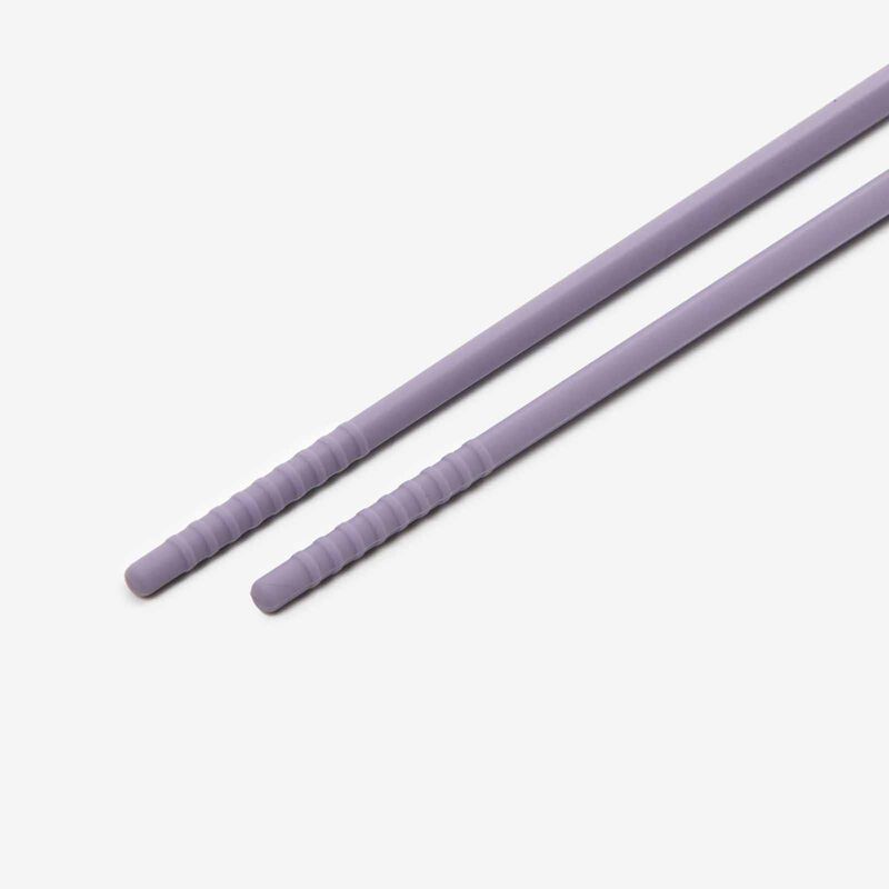 DAILYLIKE Bonbon Silicone Cookware Chopsticks Violet-image 10