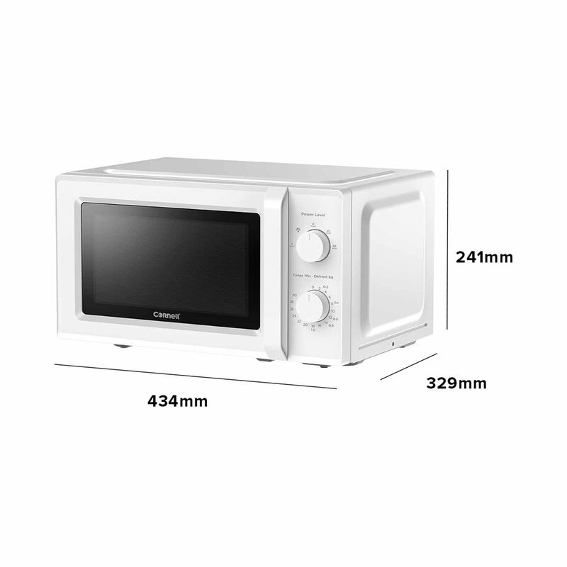 CORNELL Basic Microwave (20l) - White CMOS202WH-image 3