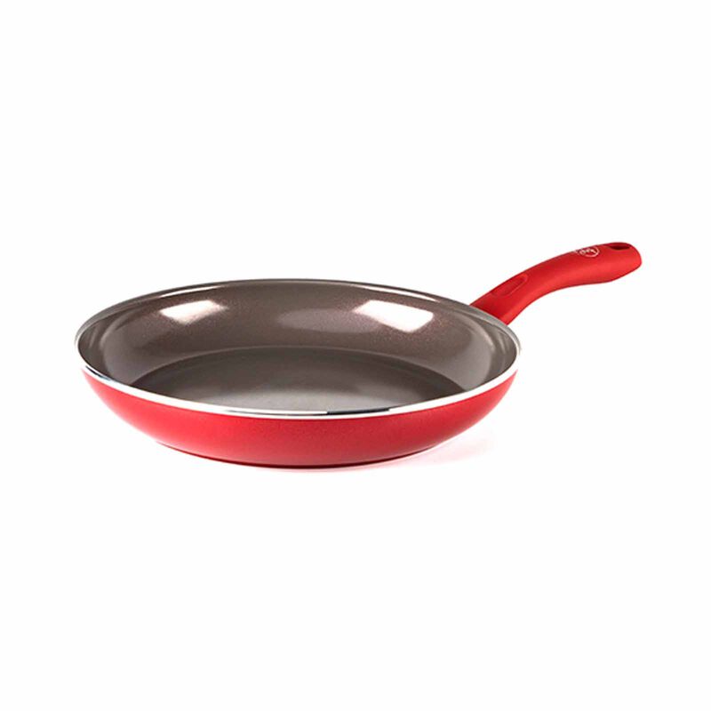 GREENPAN Greenchef 28cm Ceramic Non-stick Frying Pan - Diamond Red [pfas Free] GPGC659570-image null
