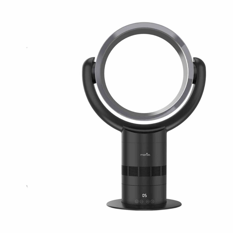 MORRIES Bladeless Bldc Fan (motor)-black MS-4465DCDF-image 1