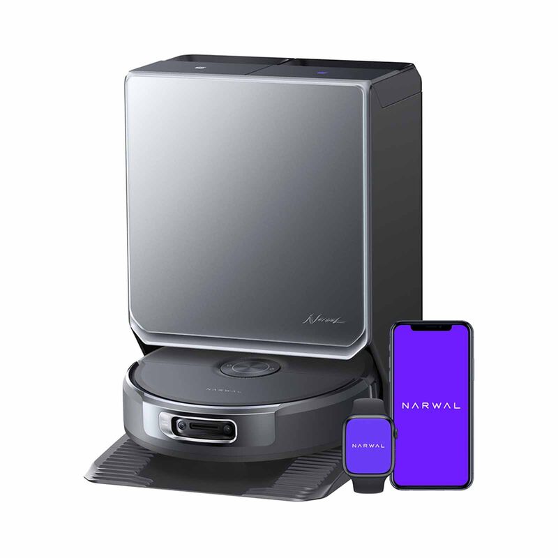 NARWAL Flow2 Robot Vacuum & Mop Black Finish Glass Top YJCC036-image 2