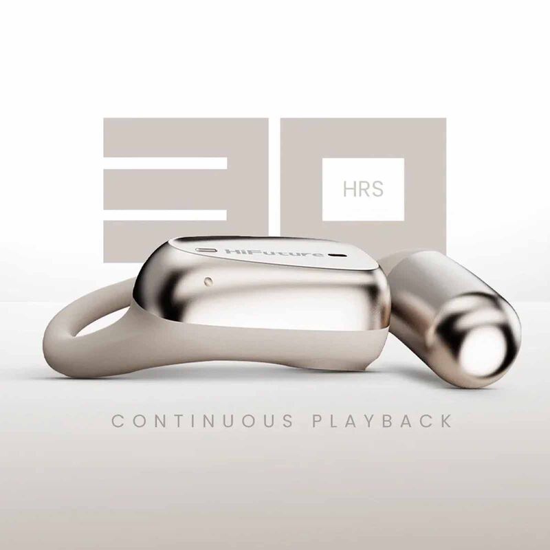HIFUTURE Futuremate 2 Pro Open Earbuds Gold 6972576181497-image 4