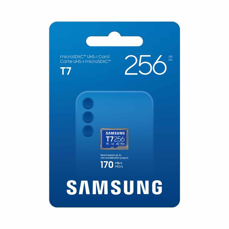 SAMSUNG T7 Microsd Card 256gb MB-MB256T/WW-image 5