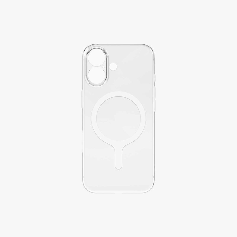 UNIQ Iphone 17 (2025) 6.3 Magclick Charging Airsuit - Glossy Clear/white UNIQ-IP6.3(2025)-ASMGCLRW-image 1